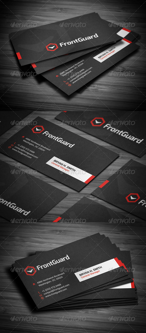 GraphicRiver Stylish Business Card 4967670 GraphicRiver Stylish Business Card 4967670