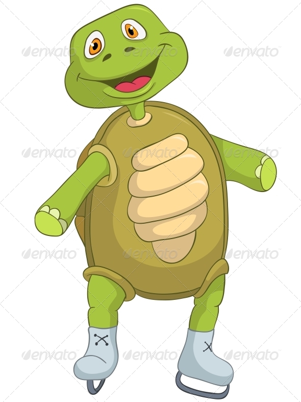 GraphicRiver Turtle Skater 4968667 GraphicRiver Turtle Skater 4968667