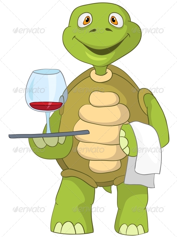 GraphicRiver Turtle Waiter 4968811 GraphicRiver Turtle Waiter 4968811