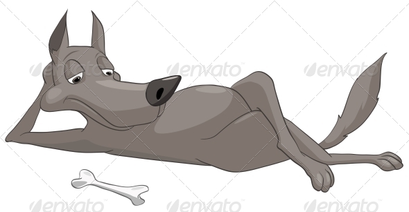 GraphicRiver Cartoon Character Wolf 4969501 GraphicRiver Cartoon Character Wolf 4969501