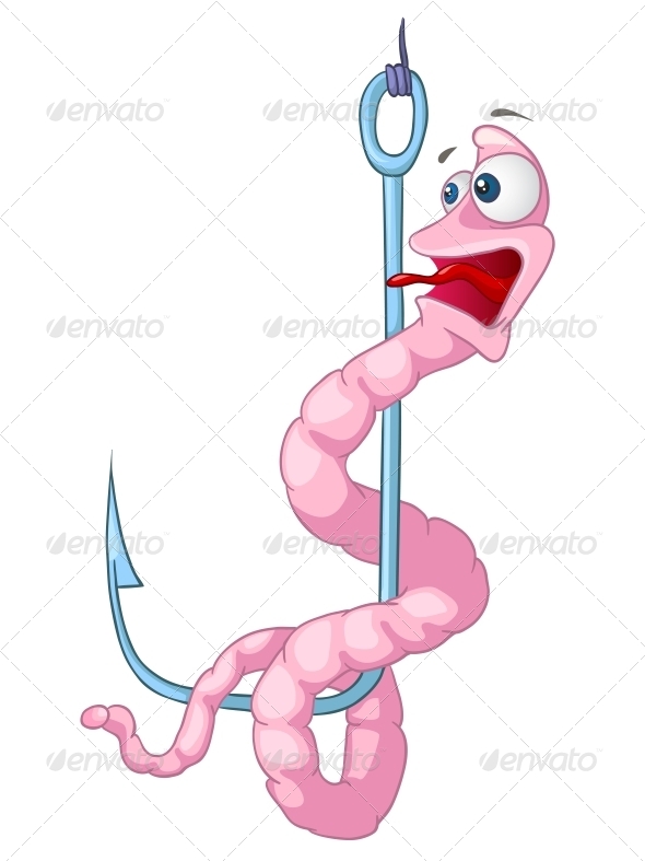 GraphicRiver Cartoon Character Worm 4970404 GraphicRiver Cartoon Character Worm 4970404