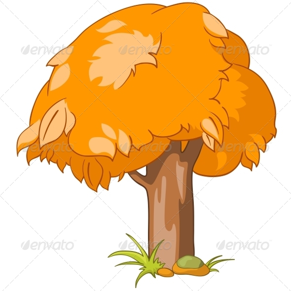 GraphicRiver Cartoon Tree 4970868 GraphicRiver Cartoon Tree 4970868