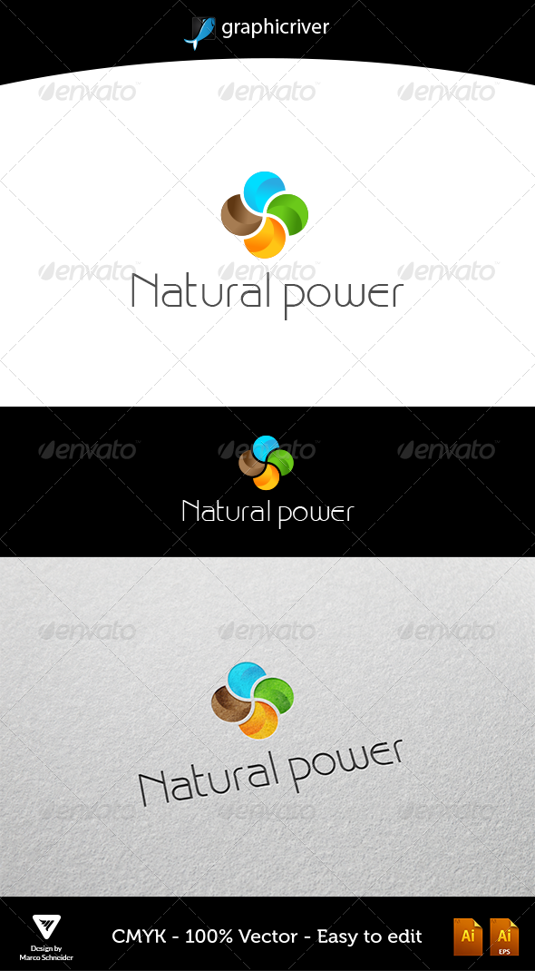 Natural Power - Logo Templates