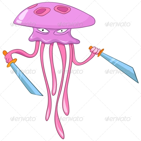GraphicRiver Cartoon Character Medusa 4970937 GraphicRiver Cartoon Character Medusa 4970937