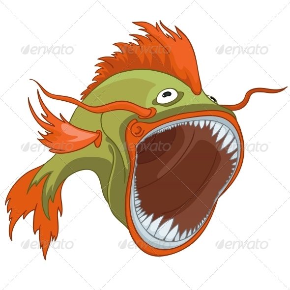 GraphicRiver Cartoon Character Fish 4970960 GraphicRiver Cartoon Character Fish 4970960