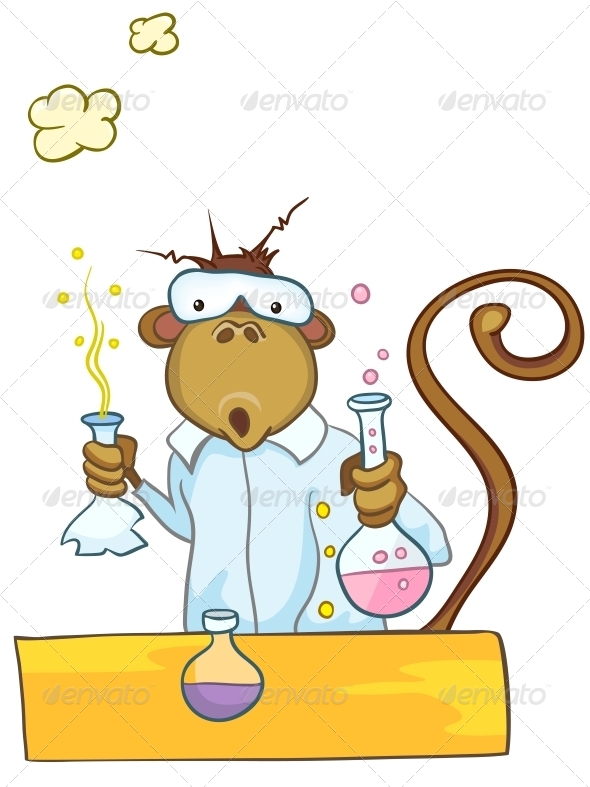 GraphicRiver Cartoon Character Monkey 4971362 GraphicRiver Cartoon Character Monkey 4971362