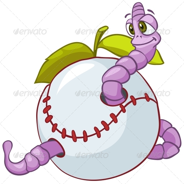 GraphicRiver Cartoon Character Worm 4971397 GraphicRiver Cartoon Character Worm 4971397
