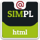 SIMPL - Clean Modern Portfolio &amp; Business Site Tem - ThemeForest Item for Sale