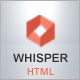 Whisper - Creative Corporate Theme - ThemeForest Item for Sale