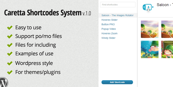 CodeCanyon Caretta Shortcodes System 4977575 CodeCanyon Caretta Shortcodes System 4977575