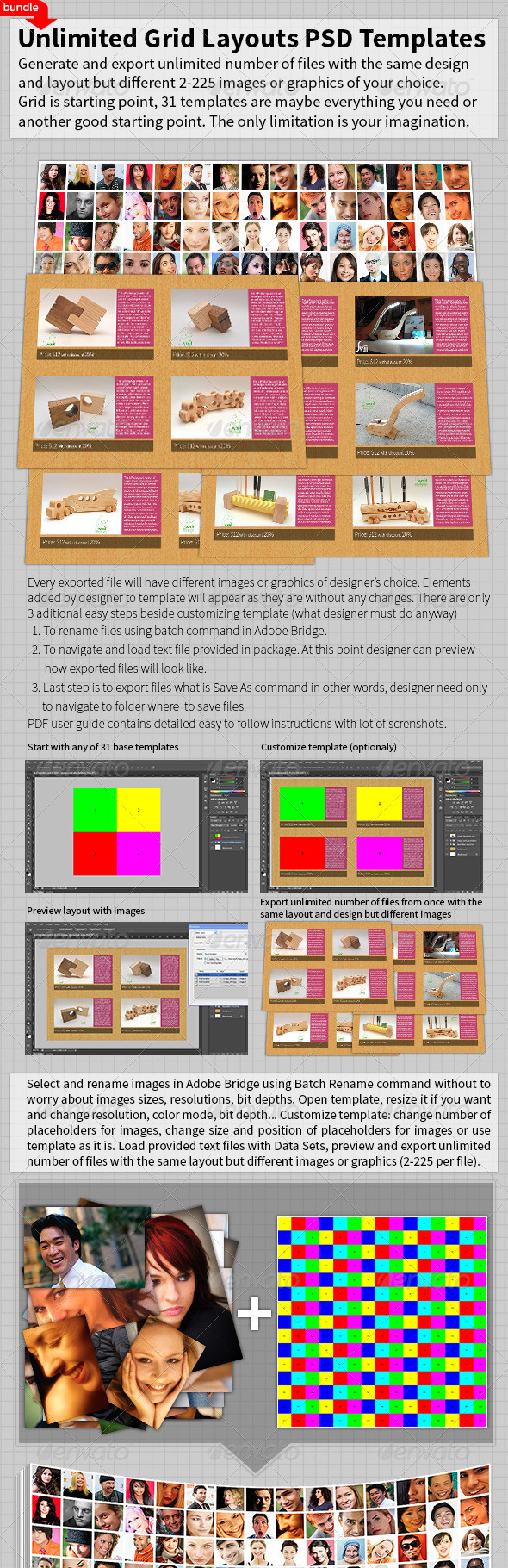 GraphicRiver Unlimited Grid Layouts PSD Templates Bundle 4977783 GraphicRiver Unlimited Grid Layouts PSD Templates Bundle 4977783