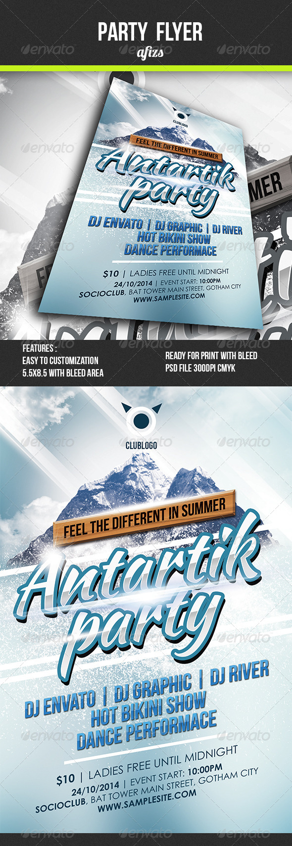 GraphicRiver Party Flyer 4980358 GraphicRiver Party Flyer 4980358