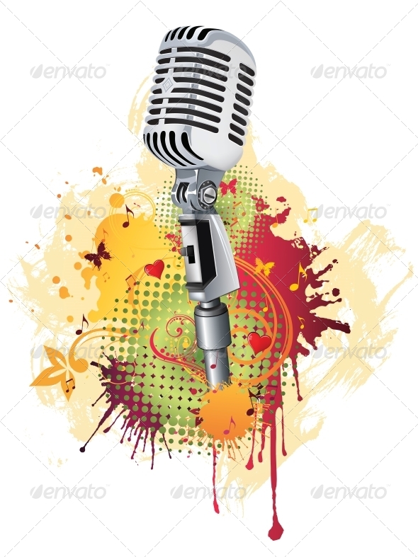 GraphicRiver Microphone 4983585 GraphicRiver Microphone 4983585