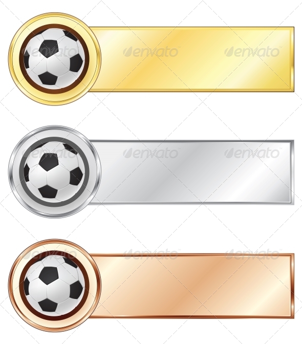 GraphicRiver Soccer Medals 4983879 GraphicRiver Soccer Medals 4983879