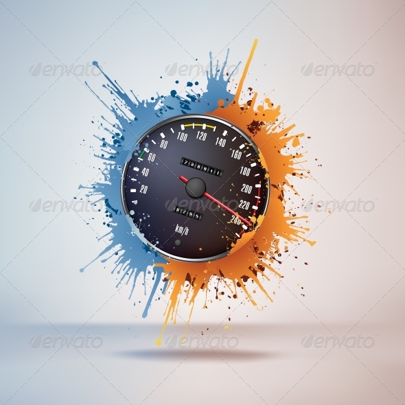 GraphicRiver Speedometer 4983883 GraphicRiver Speedometer 4983883