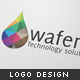 Water drip logo design