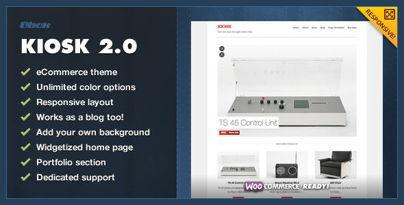 Kiosk 2.0 - Premium WordPress eCommerce Theme - WooCommerce eCommerce