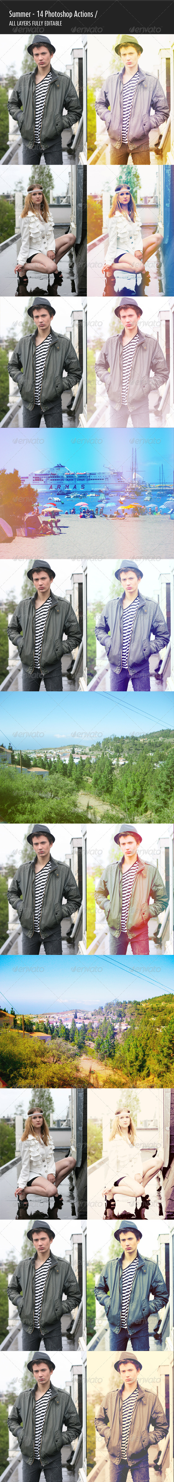 GraphicRiver 14 Summer Photoshop Actions 4988208 GraphicRiver 14 Summer Photoshop Actions 4988208