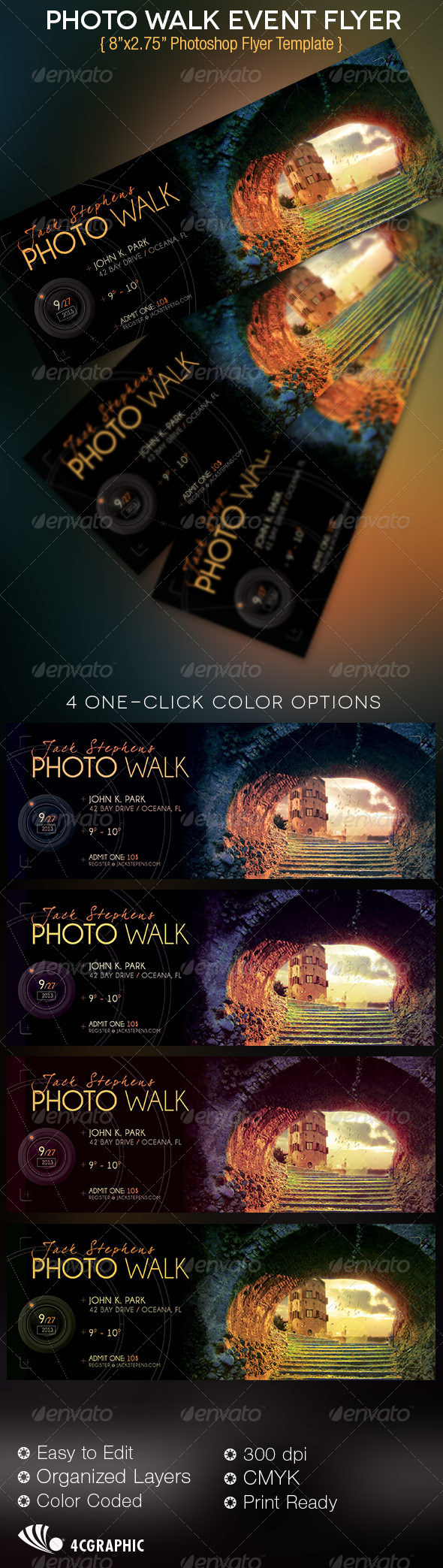 Photo Walk Event Flyer Template - Events Flyers