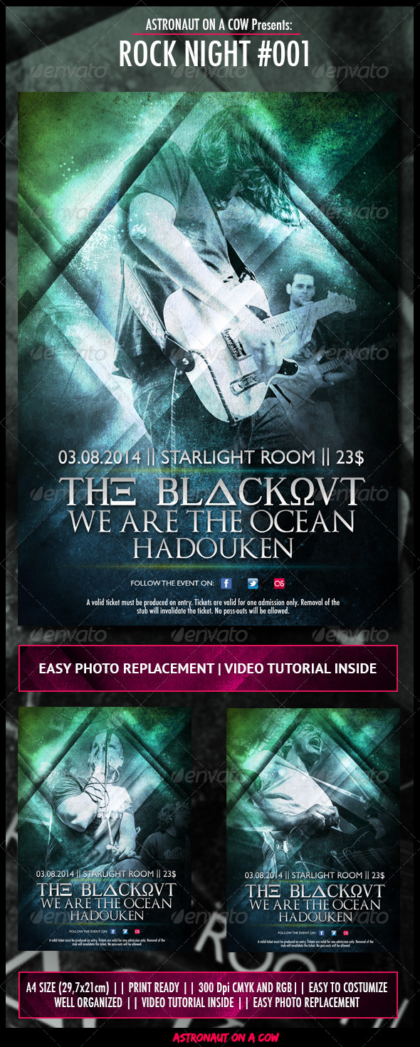 GraphicRiver Rock Night Poster Flyer N.001 4925171 GraphicRiver Rock Night Poster Flyer N.001 4925171