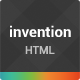 Invention - Responsive HTML5 Template - ThemeForest Item for Sale