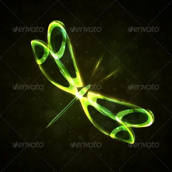 GraphicRiver Shiny abstract dragonfly 4996476 GraphicRiver Shiny abstract dragonfly 4996476