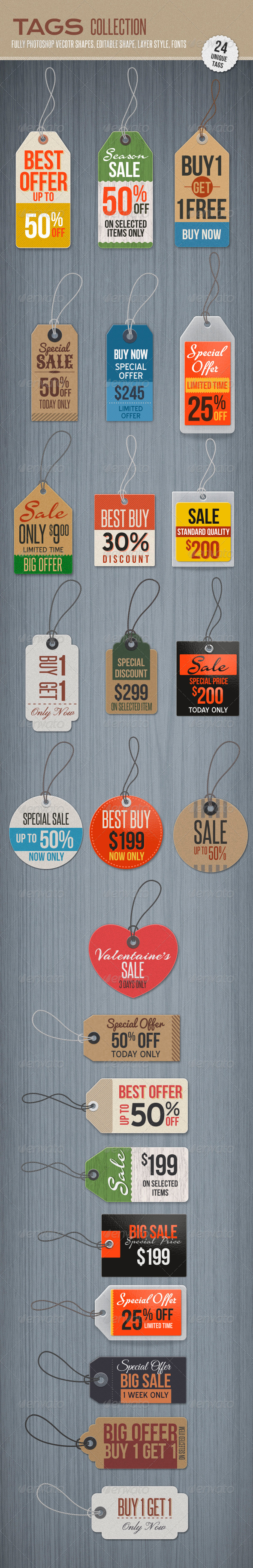 Tags - Miscellaneous Web Elements