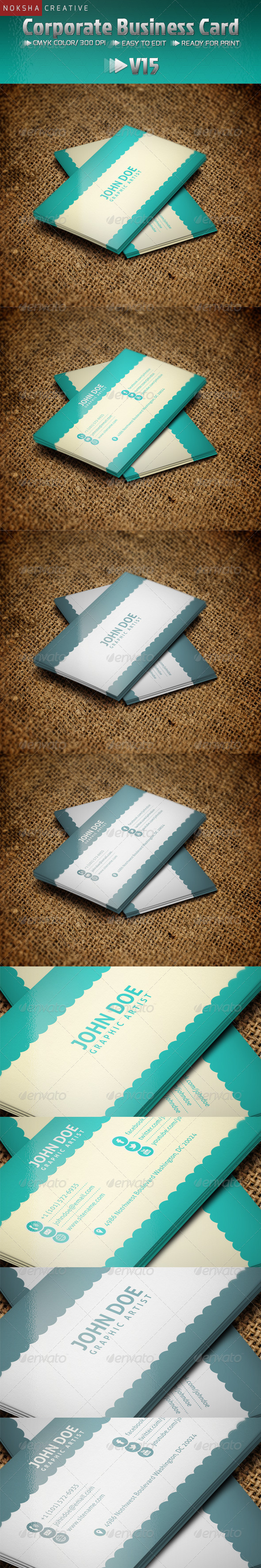 GraphicRiver Corporate Business Card V15 4961065 GraphicRiver Corporate Business Card V15 4961065