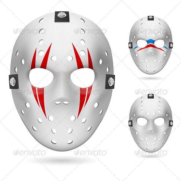 GraphicRiver Hockey mask 5013014 GraphicRiver Hockey mask 5013014