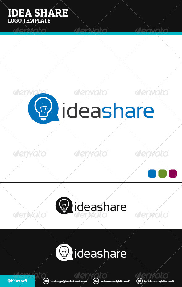 IdeaShare Logo Template - Symbols Logo Templates