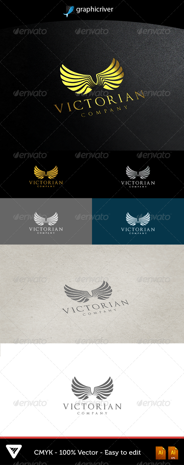 GraphicRiver Victorian Logo 5009006 GraphicRiver Victorian Logo 5009006