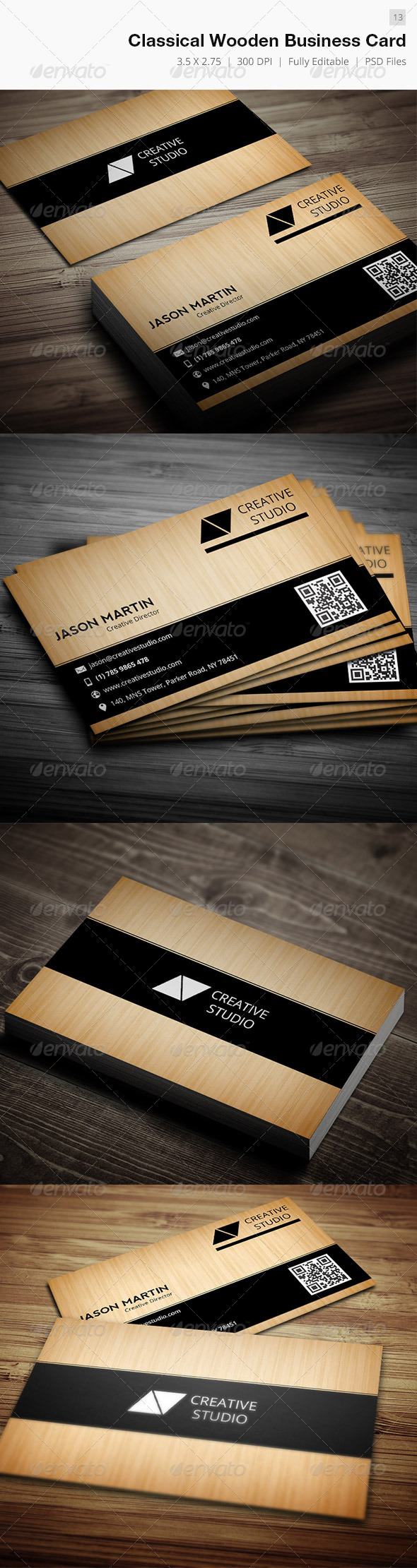 GraphicRiver Classical Wooden Business Card 13 5025554 GraphicRiver Classical Wooden Business Card 13 5025554