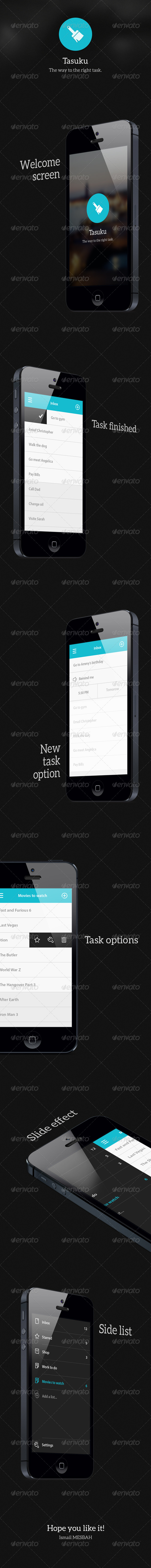 GraphicRiver Phone To Dos App Tasuku 5027662 GraphicRiver Phone To Dos App Tasuku 5027662