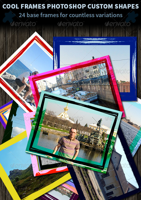 GraphicRiver Cool Frames Photoshop Custom Shapes 5023112 GraphicRiver Cool Frames Photoshop Custom Shapes 5023112