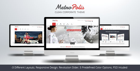 Metropolis - Clean Multipurpose Theme