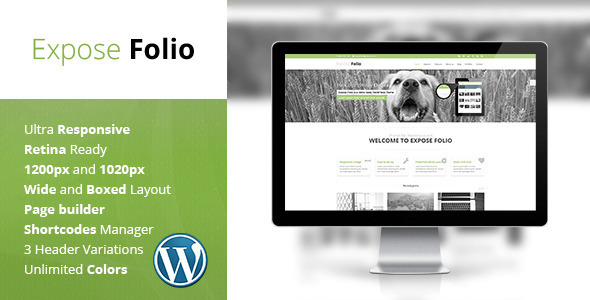 ThemeForest Expose Folio Multipurpose WordPress Theme 5048159 ThemeForest Expose Folio Multipurpose WordPress Theme 5048159