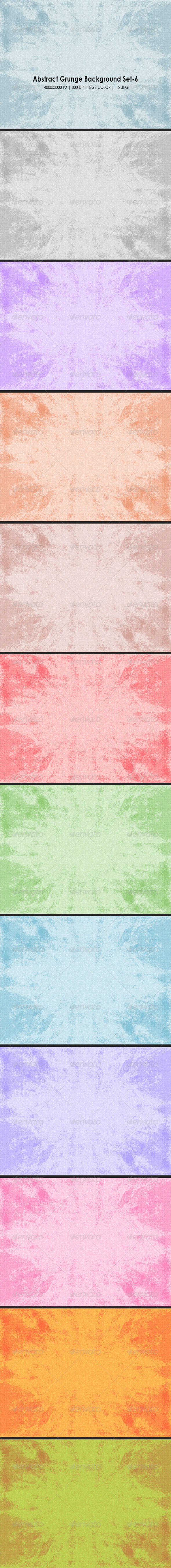 GraphicRiver Abstract Grunge Background Set 6 5053273 GraphicRiver Abstract Grunge Background Set 6 5053273