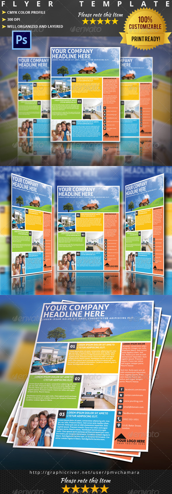 Real Estate A4 Flyer - Commerce Flyers