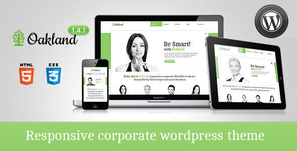 Oakland - Premium Responsive WordPress Theme - Business Corporate