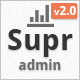 Supr - Responsive Admin Template - ThemeForest Item for Sale
