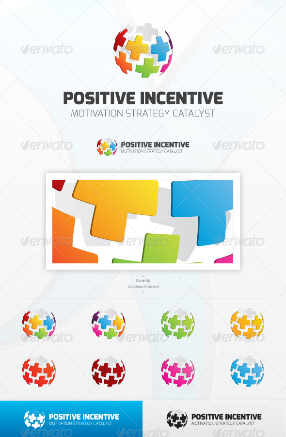 Positive Incentive Logo - Symbols Logo Templates