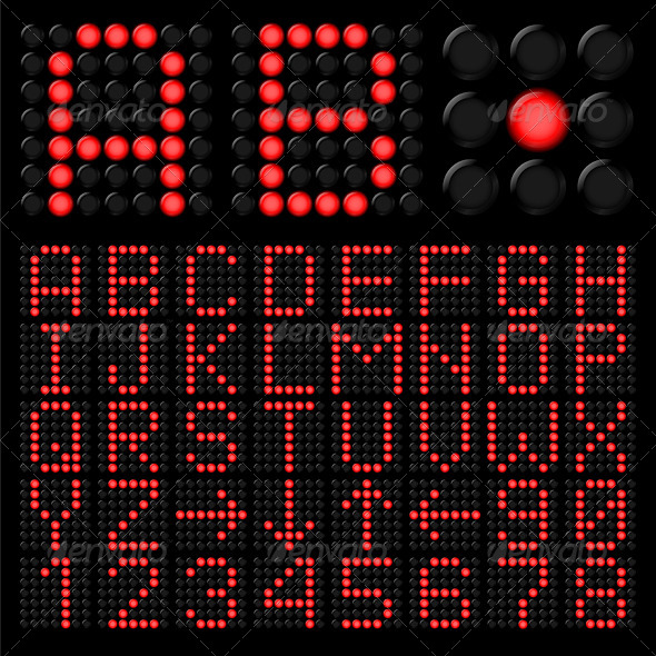 GraphicRiver Digital Alphabetic 5063028 GraphicRiver Digital Alphabetic 5063028