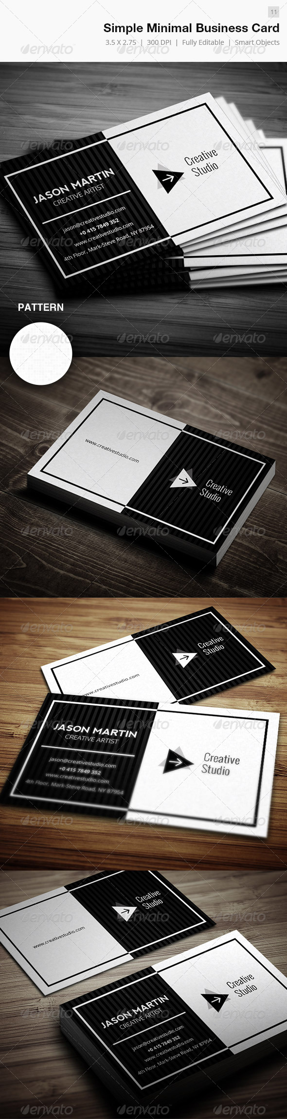 GraphicRiver Simple Minimal Business Card 11 5002527 GraphicRiver Simple Minimal Business Card 11 5002527