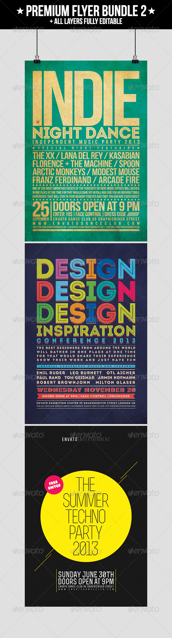 GraphicRiver Premium Flyer Bundle 2 5065357 GraphicRiver Premium Flyer Bundle 2 5065357