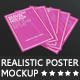 Realistic Poster Mockup Realistic Poster Mockup - GraphicRiver Item for Sale
