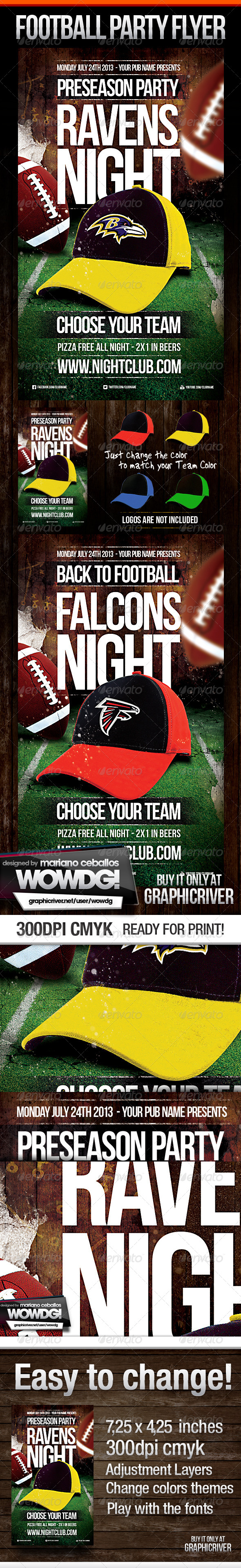Football Flyer Party - Sports Events
