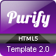purify - One Page Responsive Template - ThemeForest Item for Sale