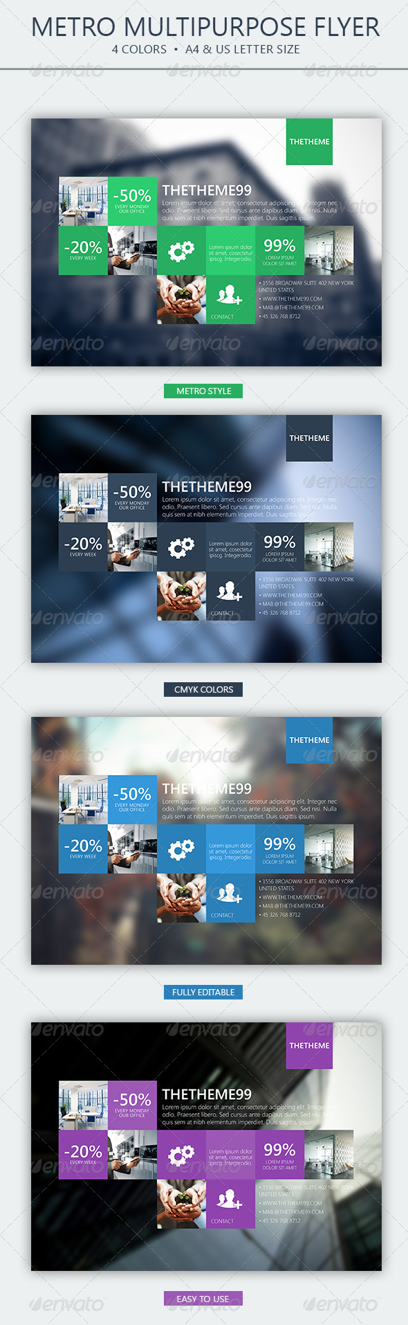 Metro Corporate Flyer - Corporate Flyers