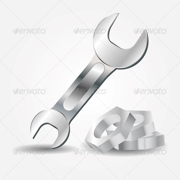 GraphicRiver Wrench and Screw-nut Icon Vector Illustration 5075687 GraphicRiver Wrench and Screw-nut Icon Vector Illustration 5075687