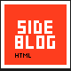Sideblog - A Modern Responsive Blog &amp; Portfolio - ThemeForest Item for Sale